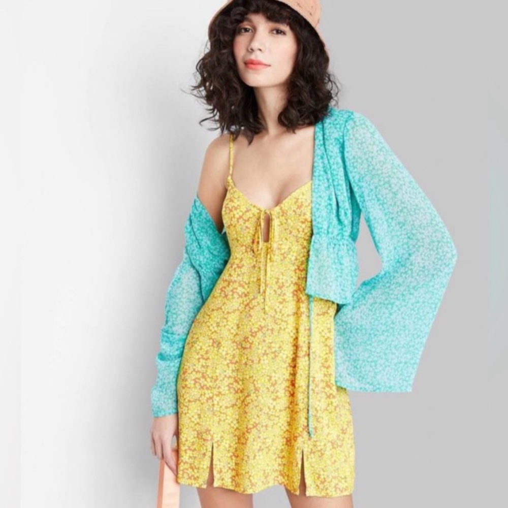 Yellow dress